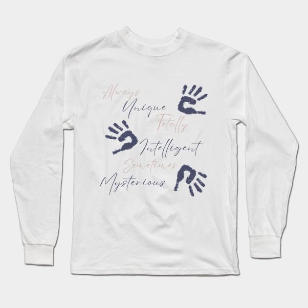 Autism Awareness Life Support Long Sleeve T-Shirt by Digital Mag Store